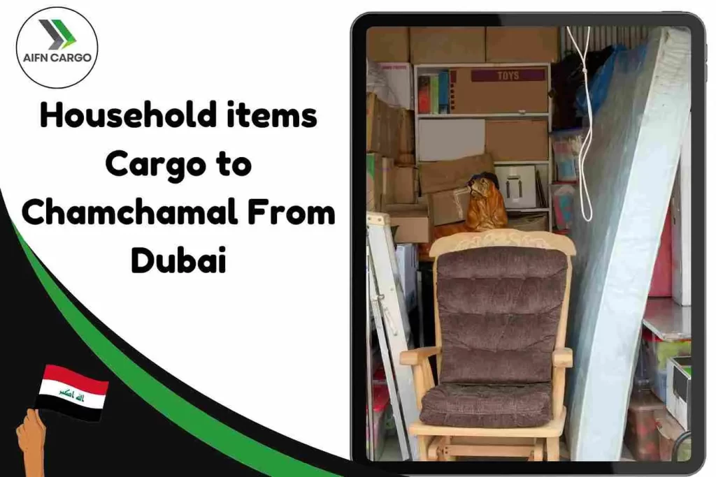 Household items Cargo to Chamchamal From Dubai